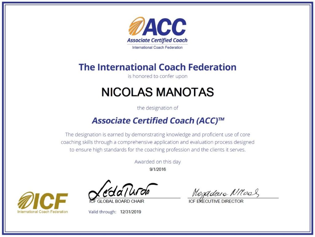 Certificacion Coach ICF